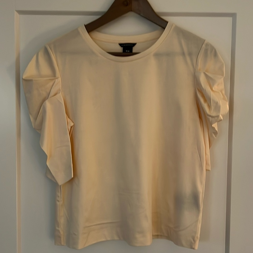 Club Monaco Blouse - Medium, Cream